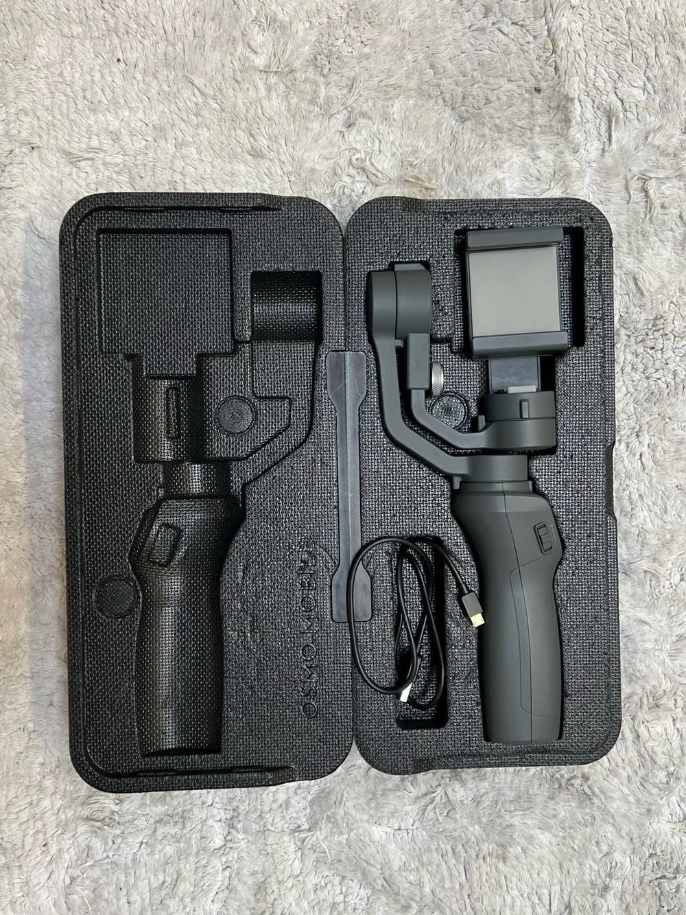 DJI Osmo Mobile 2 Smartphone Gimbal + Case, Stand & Cable